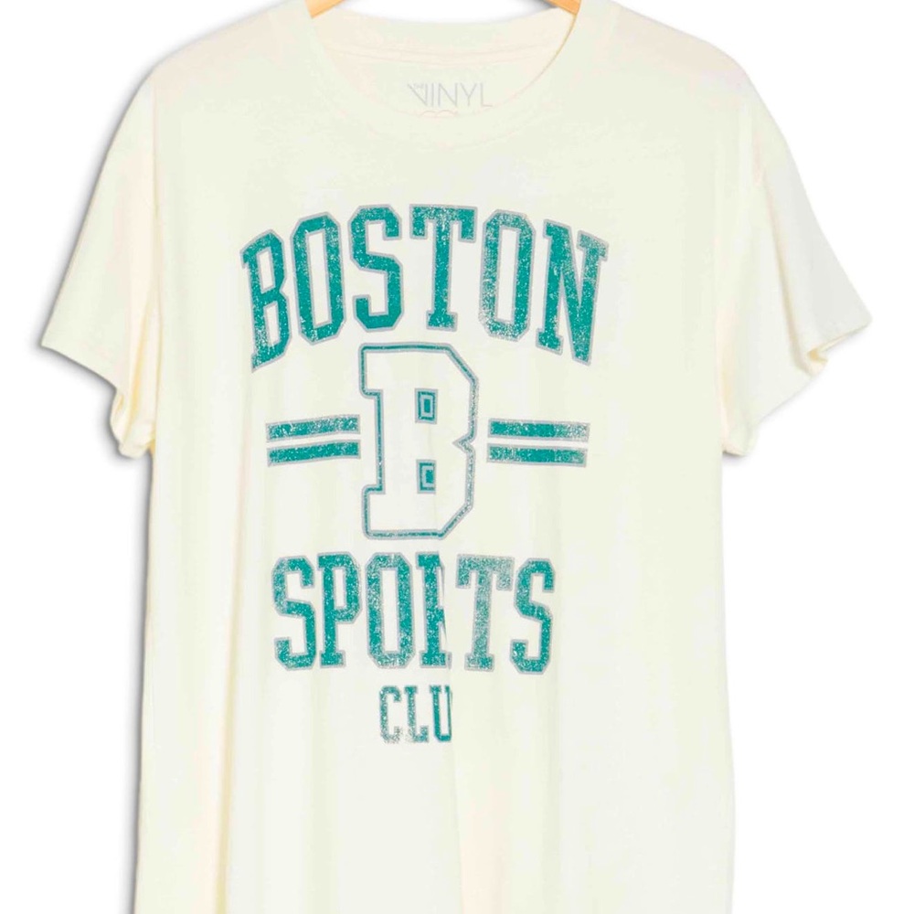 The Vinyl Icons Boston Sports Club T-shirt